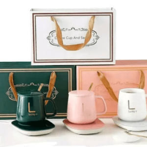 Taza Con Calentador Eléctrico