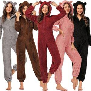 PIJAMA ENTERITO TEDY INVIERNO OSITO